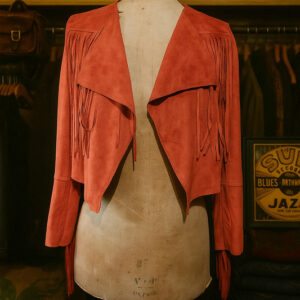 Veste à frange western