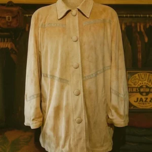 Chemise beige - western vintage - Claire d’Orane - taille unique